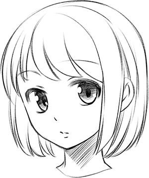 ... 女孩发型简笔画图片_卡通女孩发型简笔画图片下载