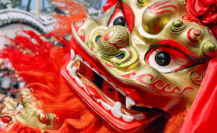 舞狮子,打赌有人看不懂!